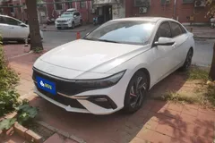 2023 Hyundai Elantra 1.5L CVT GLX Elite, белый — фото 1