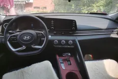 2023 Hyundai Elantra 1.5L CVT GLX Elite, белый — фото 13