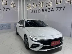 2023 Hyundai Elantra 1.5L CVT GLX Elite, белый — фото 3