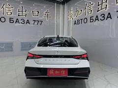 2023 Hyundai Elantra 1.5L CVT GLX Elite, белый — фото 5