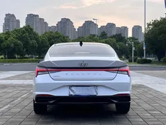 2022 Hyundai Elantra 1.5L CVT LUX Premium, белый — фото 15