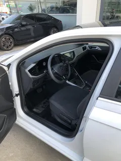 2021 Volkswagen Polo Plus 1.5L AT, белый — фото 6