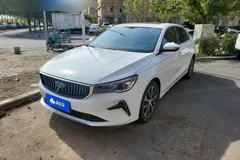 2023 Geely Emgrand 4th Gen Champion 1.5L CVT Flagship, белый — фото 1