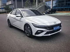 2023 Hyundai Elantra 1.5L CVT GLX Elite, белый — фото 2