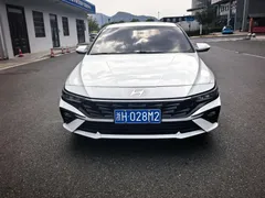 2023 Hyundai Elantra 1.5L CVT GLX Elite, белый — фото 3
