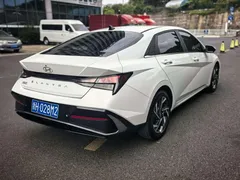 2023 Hyundai Elantra 1.5L CVT GLX Elite, белый — фото 6
