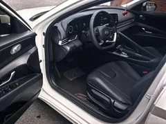 2023 Hyundai Elantra 1.5L CVT GLX Elite, белый — фото 8