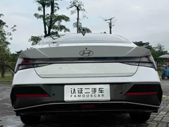 2023 Hyundai Elantra 1.5L CVT LUX Premium, белый — фото 15