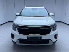 2023 Kia Seltos 1.5L IVT Luxury, белый — фото 2