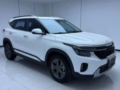 2023 Kia Seltos 1.5L IVT Luxury, белый — фото 3