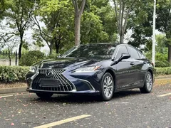2021 Lexus ES 200 Luxury, синий — фото 1