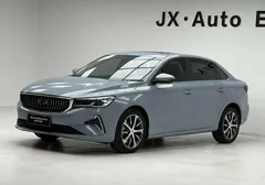 2023 Geely Emgrand 4th Gen Champion 1.5L CVT Flagship, синий — фото 1