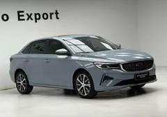 2023 Geely Emgrand 4th Gen Champion 1.5L CVT Flagship, синий — фото 3