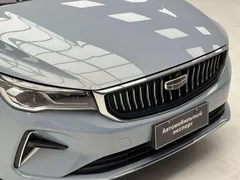 2023 Geely Emgrand 4th Gen Champion 1.5L CVT Flagship, синий — фото 5