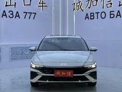2023 Hyundai Elantra 1.5L CVT LUX Premium, белый — фото 2