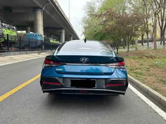 2023 Hyundai Elantra 1.5L CVT GLX Elite, синий — фото 4