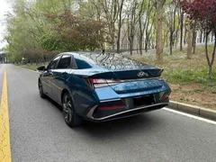 2023 Hyundai Elantra 1.5L CVT GLX Elite, синий — фото 5