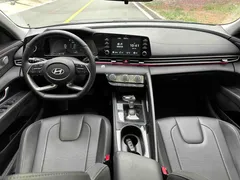 2023 Hyundai Elantra 1.5L CVT GLX Elite, синий — фото 7