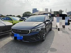 2022 Geely Emgrand 1.5L CVT Elite 4th Gen, чёрный — фото 1