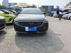 2022 Geely Emgrand 1.5L CVT Elite 4th Gen, чёрный — фото 2