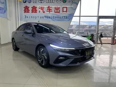 2023 Hyundai Elantra 1.5L CVT GLX Elite, синий — фото 3