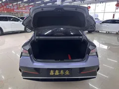 2023 Hyundai Elantra 1.5L CVT GLX Elite, синий — фото 13