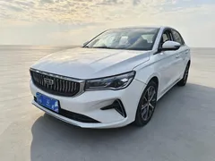 2022 Geely Emgrand 4th Gen 1.5L CVT Flagship, белый — фото 1