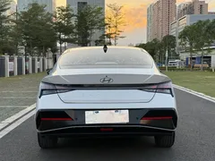 2023 Hyundai Elantra 1.5L CVT GLX Elite, белый — фото 8