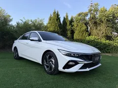 2023 Hyundai Elantra 1.5L CVT GLX Elite, белый — фото 3