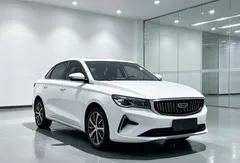 2022 Geely Emgrand 4th Gen 1.5L CVT Luxury, белый — фото 3