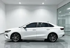 2022 Geely Emgrand 4th Gen 1.5L CVT Luxury, белый — фото 7