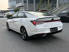 2023 Hyundai Elantra 1.5L CVT LUX Premium, белый — фото 15