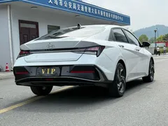2023 Hyundai Elantra 1.5L CVT GLX Elite, белый — фото 3