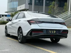2023 Hyundai Elantra 1.5L CVT GLX Elite, белый — фото 4
