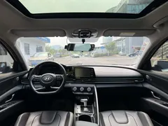 2023 Hyundai Elantra 1.5L CVT GLX Elite, белый — фото 9