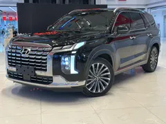 2023 Hyundai Palisade 3.5L AT 4WD Calligraphy 6-seat, чёрный — фото 1