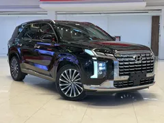2023 Hyundai Palisade 3.5L AT 4WD Calligraphy 6-seat, чёрный — фото 3