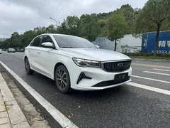 2022 Geely Emgrand 4th Gen 1.5L CVT Luxury, белый — фото 3
