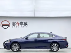 2021 Lexus ES 200 Excellence, синий — фото 2