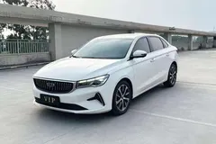 2022 Geely Emgrand 4th Gen 1.5L CVT Luxury, белый — фото 1