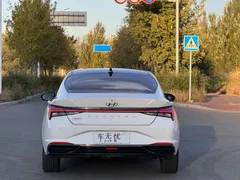 2022 Hyundai Elantra 1.5L CVT Flagship TOP, белый — фото 5