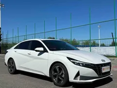 2022 Hyundai Elantra 1.5L CVT GLX Elite, белый — фото 3
