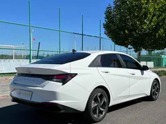2022 Hyundai Elantra 1.5L CVT GLX Elite, белый — фото 6