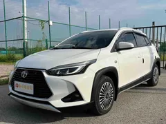 2022 Toyota Yaris L Zhixuan 1.5L CVT Leading Plus, белый — фото 1