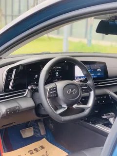 2022 Hyundai Elantra 1.5L CVT GLX Elite, синий — фото 10