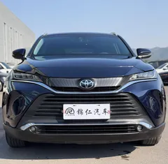2022 Toyota Harrier 2.0L CVT 2WD Advance, синий — фото 2