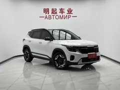 2023 Kia Seltos 1.5L IVT Premium, белый — фото 2