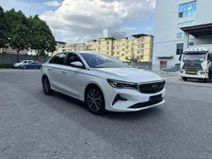 2022 Geely Emgrand 4th Gen 1.5L CVT Flagship, белый — фото 3