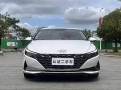 2021 Hyundai Elantra 1.5L CVT GLX Elite, белый — фото 2