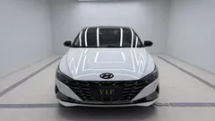 2022 Hyundai Elantra 1.5L CVT LUX Premium, белый — фото 2